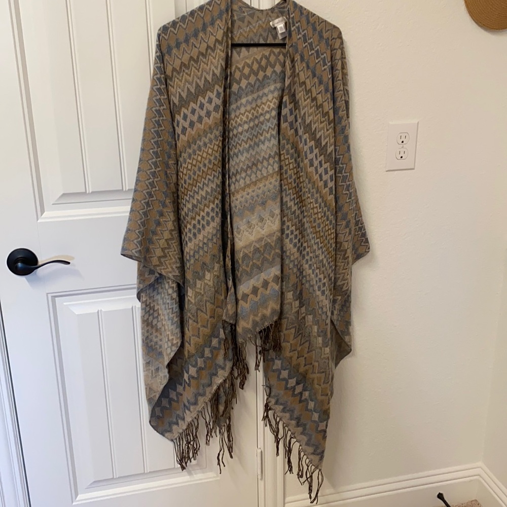 Aztec poncho